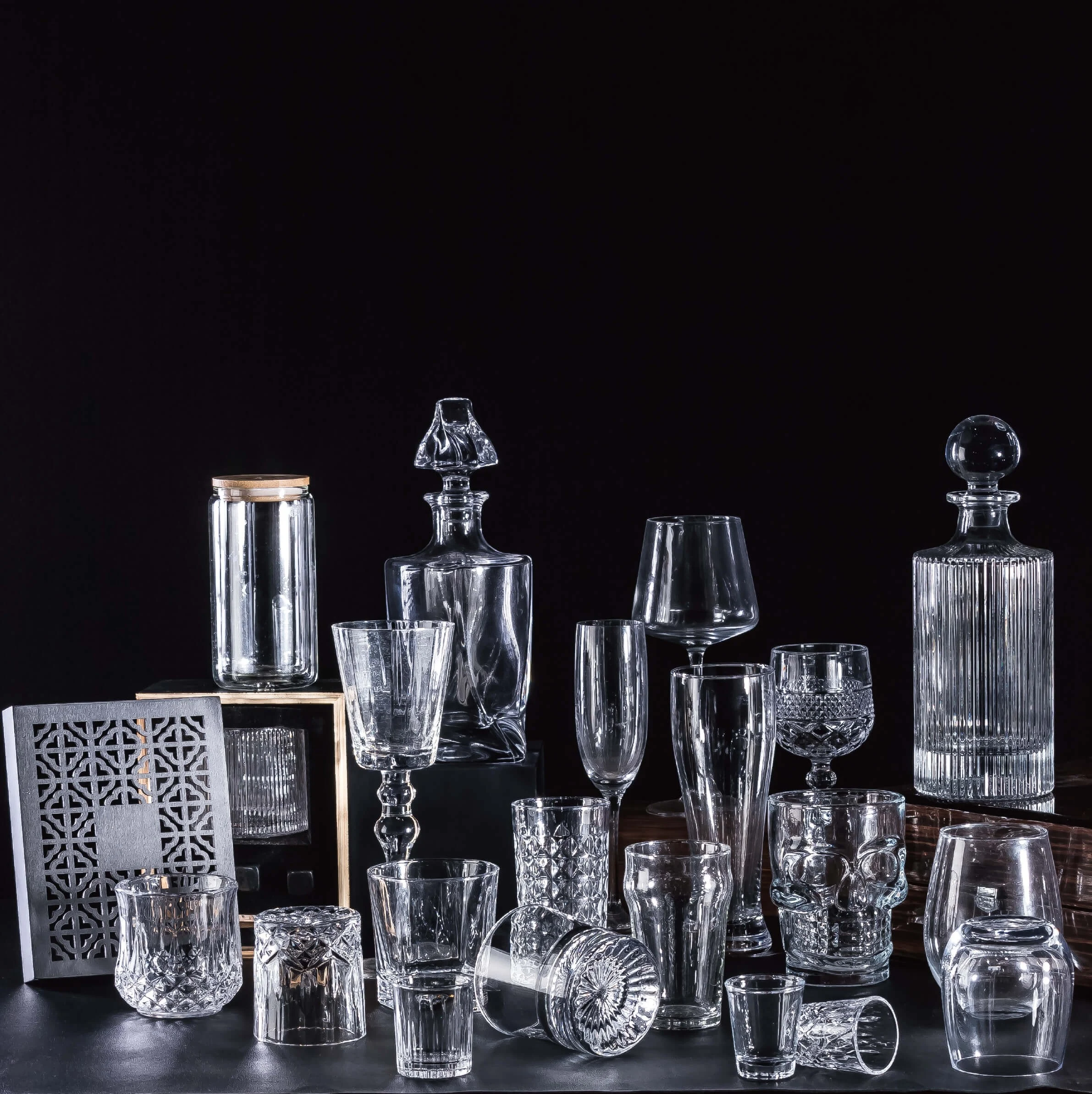 Glassware sourcing and gift set solutions from Jingyue Glass
