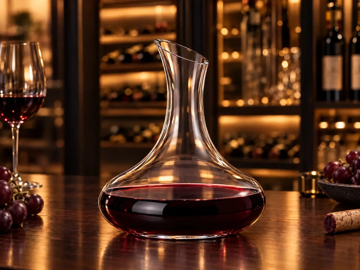 1500 ml Wide-Belly Swan-Neck Wine Decanter - Wholesale Factory Direct China