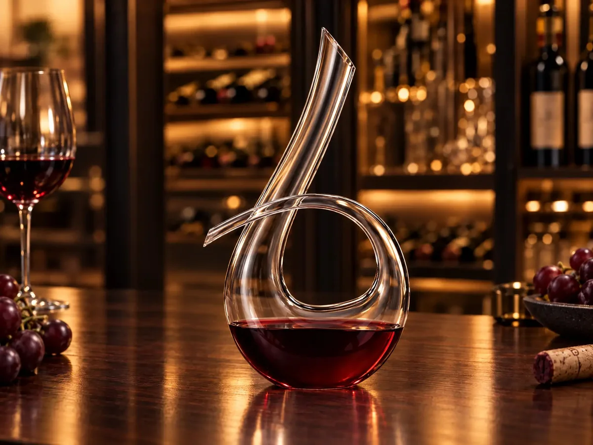 1240 ml Figure-Six Crystal Wine Decanter - Wholesale Factory Direct China