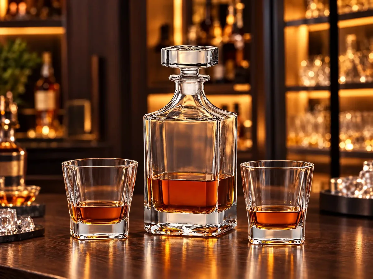 750 ml Minimalist Square Whiskey Decanter - Wholesale Factory Direct China