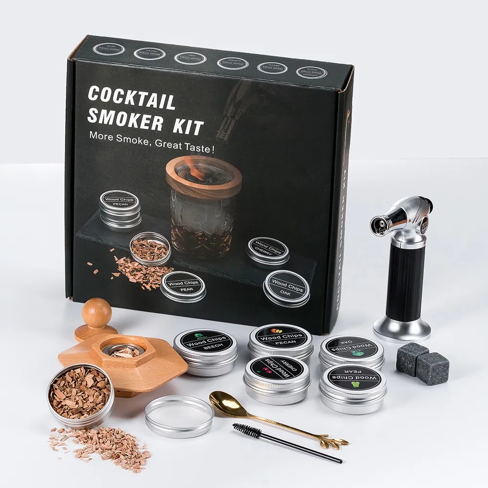 XZ-SMK02 Hexagonal Smoker Multi-Flavor Kit in Retail Display Box