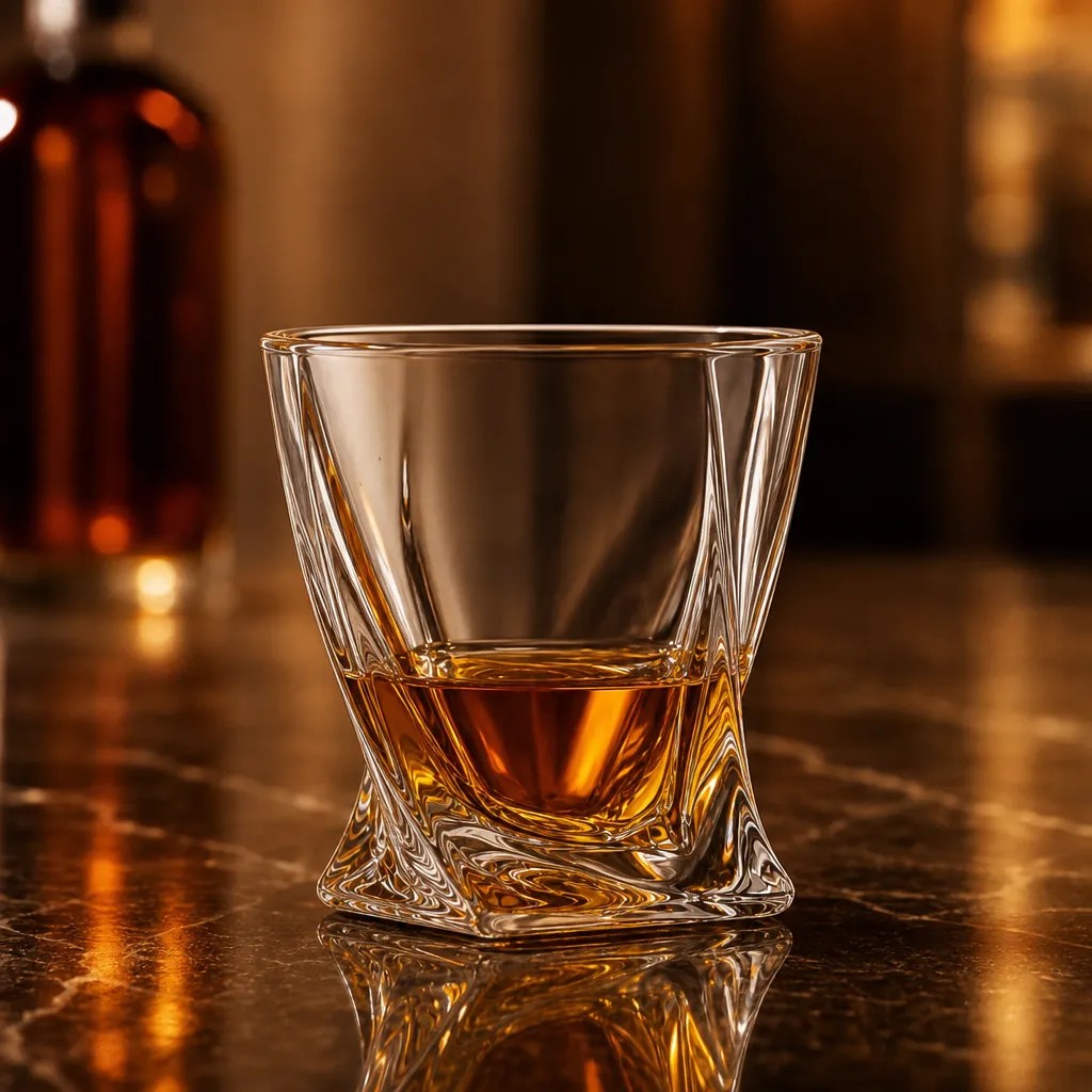 XZ20125 280ml Twisted Crystal Rocks Tumbler Wholesale