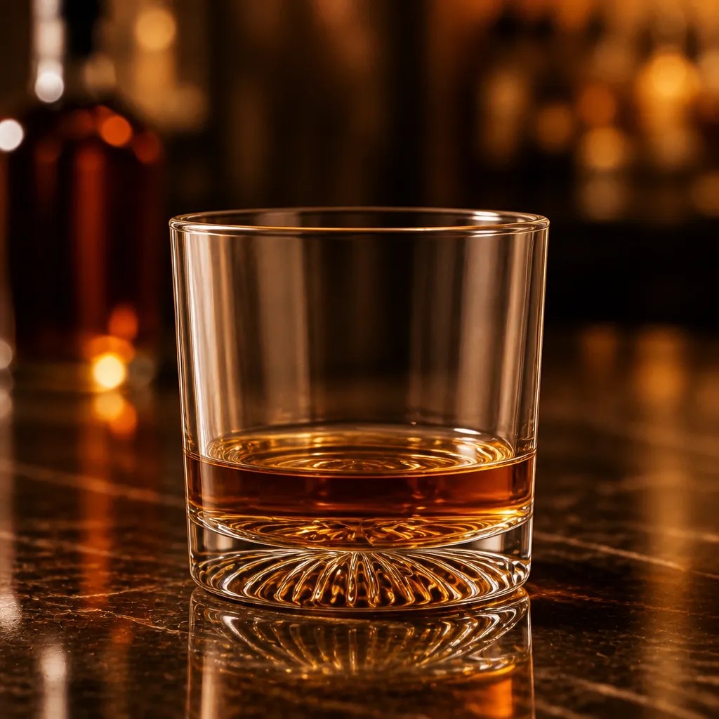 XZ2103 315ml Sunburst Pattern Base Glass Wholesale
